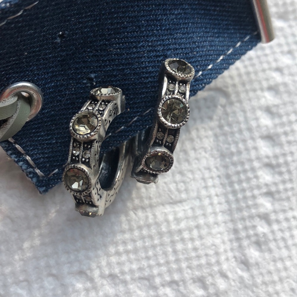 Elegant Silver Hoop Earrings
